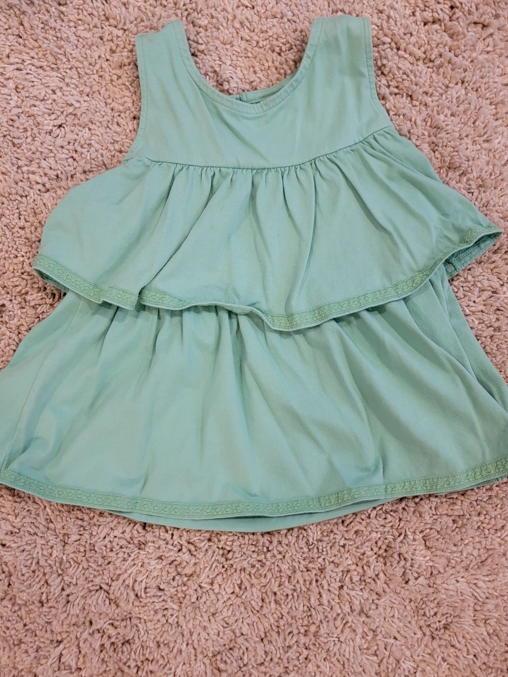Janie and Jack Layered Tank Top in Green